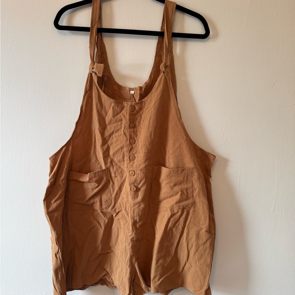 Casual Brown Women's Romper